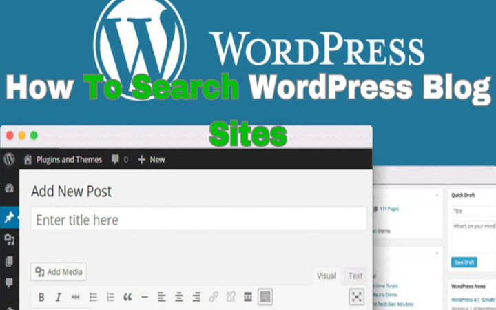 How To Search WordPress Blog Sites