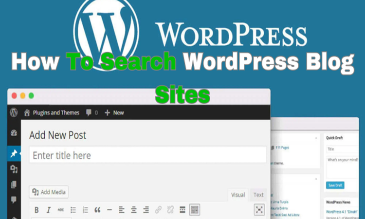 How To Search WordPress Blog Sites